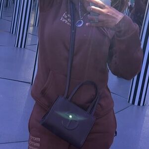 Mini  brown Telfer bag